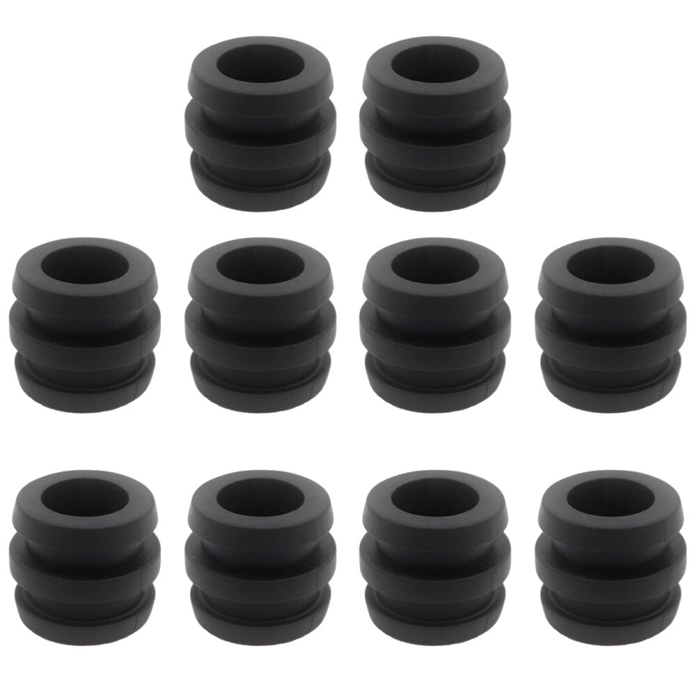 10 stk erstatning blød gummi mini buffer dele fodbold 16mm legetøj holdbart bord fodbold spil stang bumper bordfodbold maskine