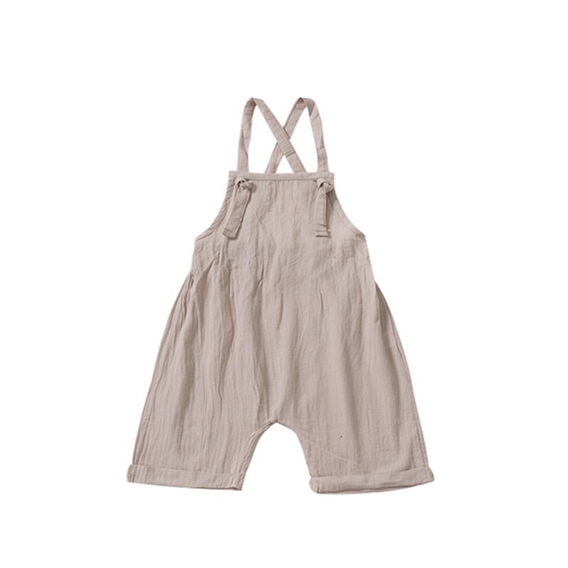 Summer Newborn Infant Baby Boy Girls Pocket Rompers Jumpsuits Playsuits Ribbed Knitted Sleeveless Toddler Baby Clothing