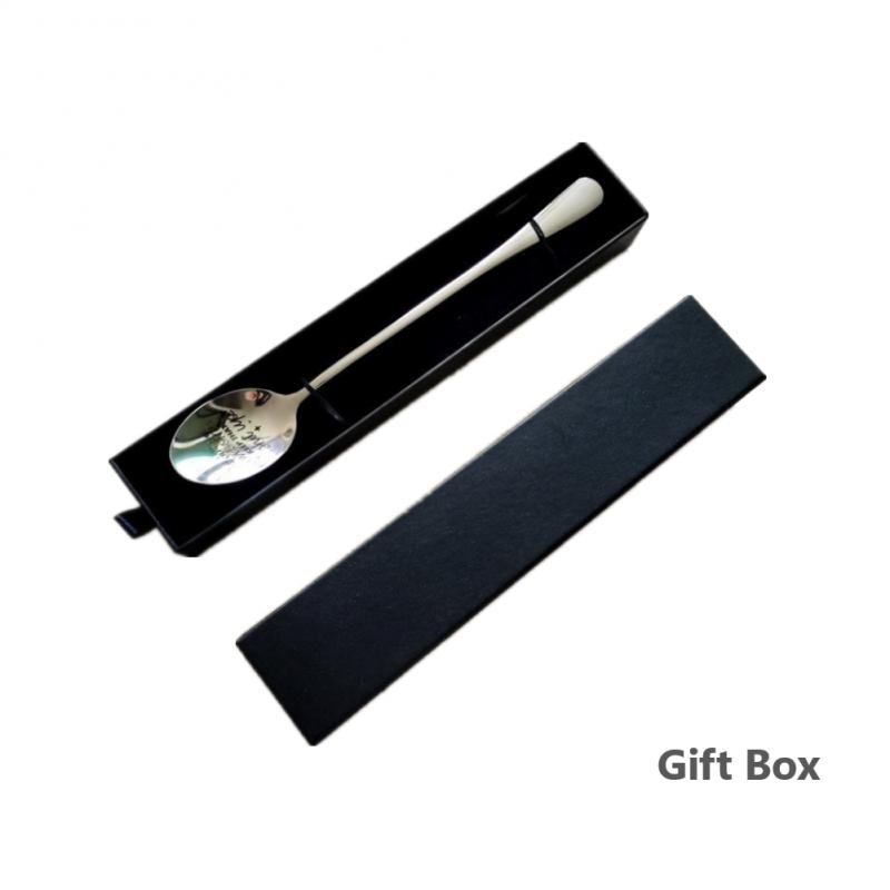 Fork With Blessing Words Stainless Steel Blessings Fork For Relatives Tableware Funny Engraved Fork For Boyfriend: 02 with box