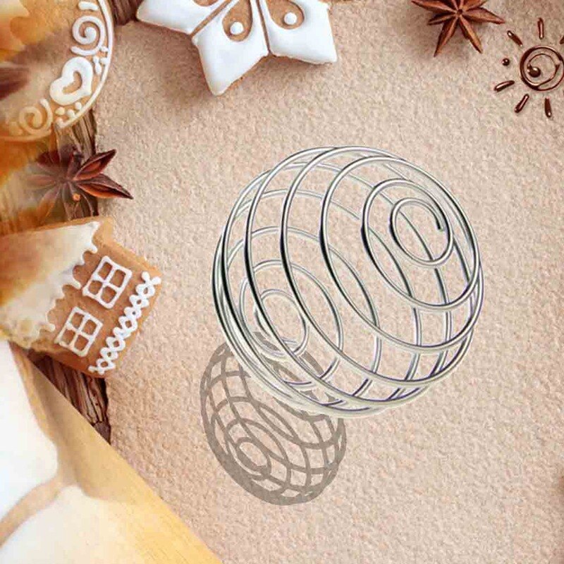 Milkshake Protein Shaker Ball Wire Mixer Mixing Whisk Stainless Steel Spring Balls Mixing Ball Kitchen Tools