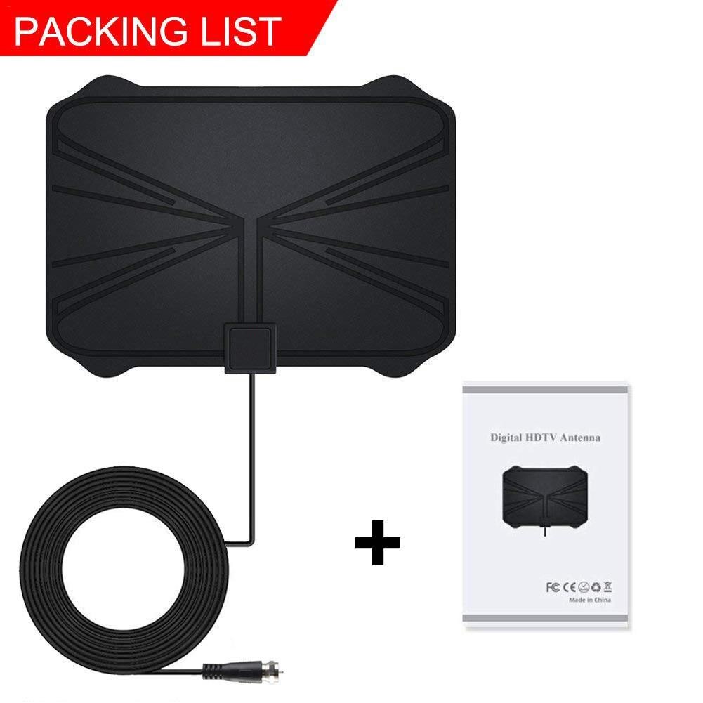 Indoor Antenna HD Digital TV Antenna Amplified HDTV ANTENNA/T2/ATSC HD Digital TV Antenna For