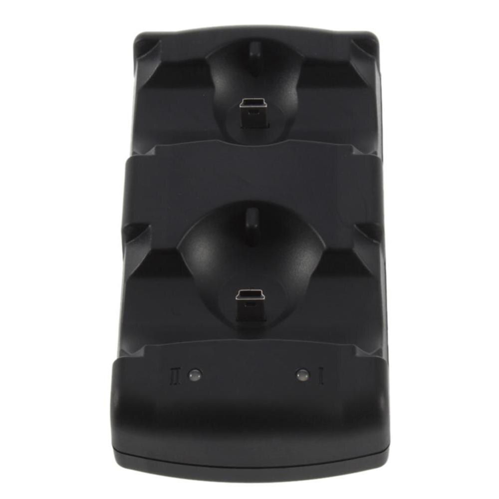 Compatibel Voor PS3 Controller &amp; Move Dual Charger Usb Dual Opladen Aangedreven Dock Gamepad Charger Dock Station Mount Power Sup