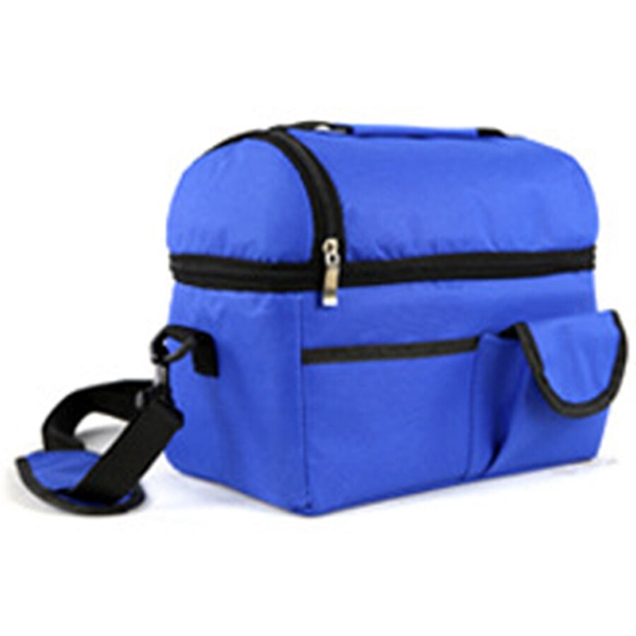 Waterdichte Nylon Koeler Lunch Moedermelk Opslag Leisure Picknick Packet Bento Box Voedsel Thermische Tote Handtas Draagbare Ijs Zakken