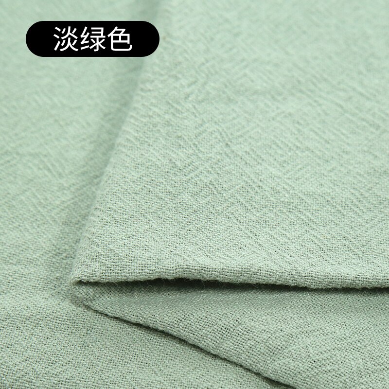 50cm*130cm/Piece, Solid Color Washed Cotton Linen Fabric,Linen Pants,Clothing Decoration Curtain Cloth,DIY Handmade Material: 7
