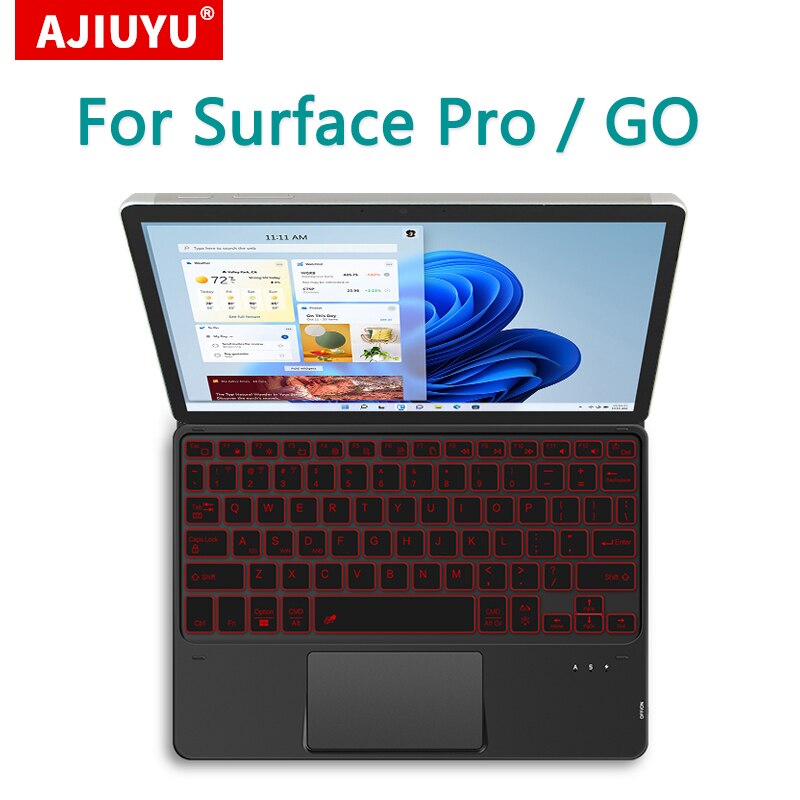Clavier tactile rétro-éclairé pour Lenovo Tab P11 Plus Pro 12.6 M10 FHD P10 M8 HD M7 Yoga Tab 11 13 Miix5 10