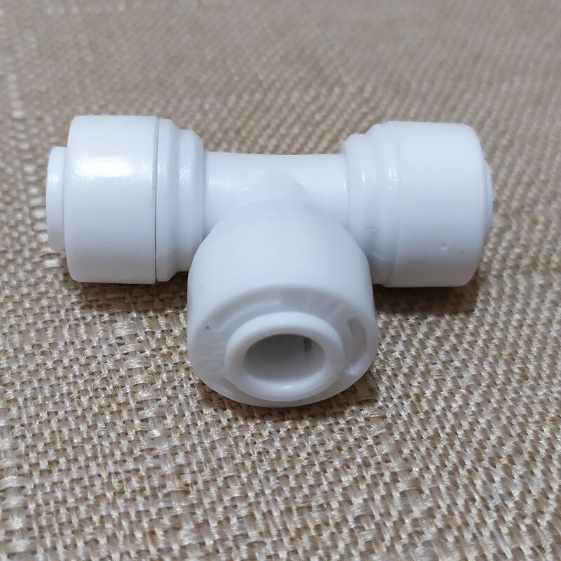 50 Pcs 6MM Slip Lock Quick Connector Garden Water Fog Mist Sprayer Nozzles For Misting System Fog Machine: White Nozzle Fitting
