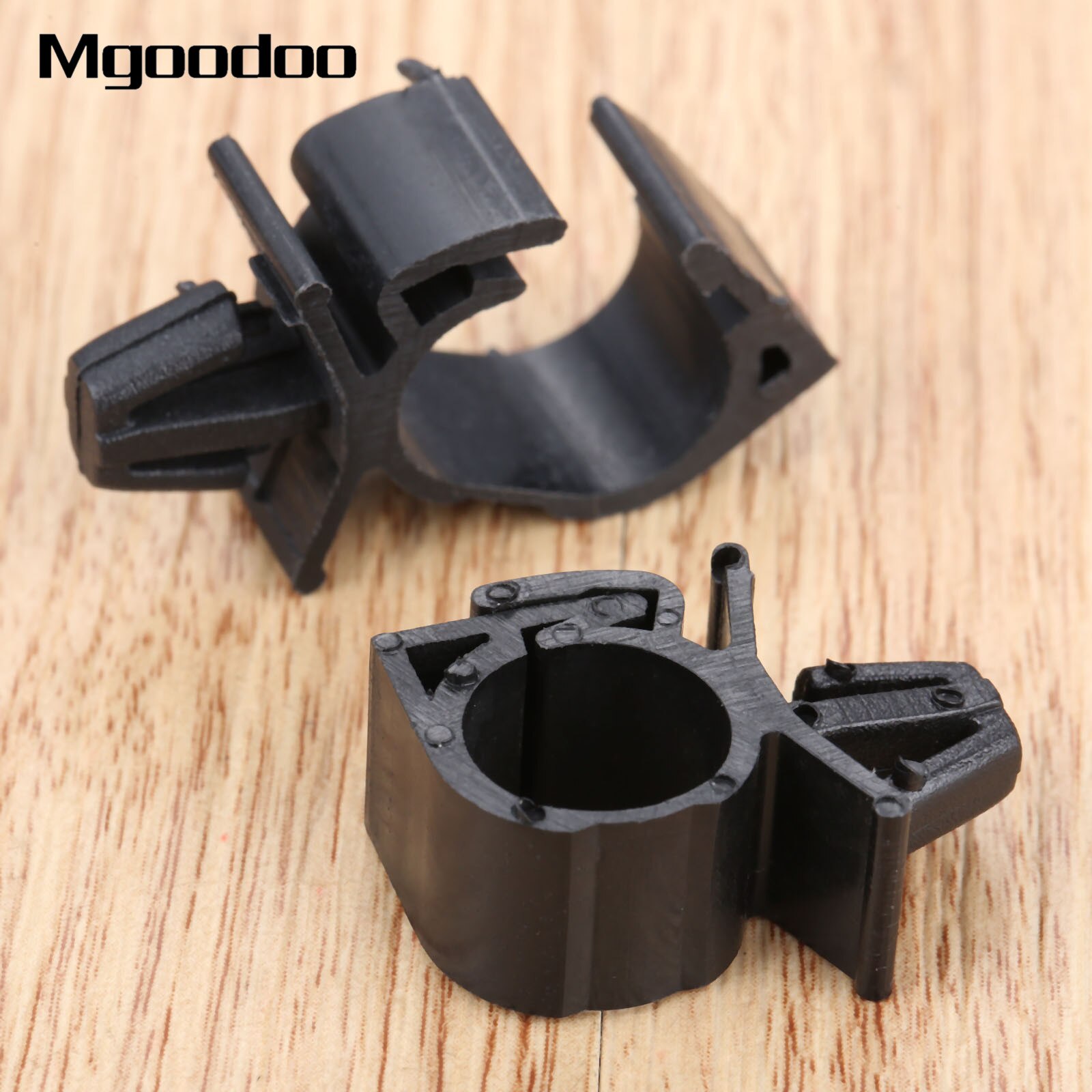 10Pcs Car Wiring Harness Fastener Clips For Car Route Fixed Clips Corrugated Pipe Tie Wrap Cable Clamp Oil Pipe Beam Line Clip