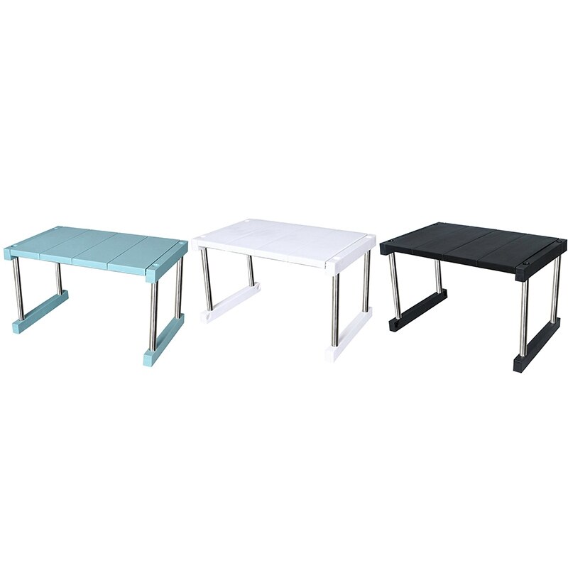 Kitchen Cabinet Counter Shelf Organizer Expandable Stackable Spice Rack for Dish Sauce