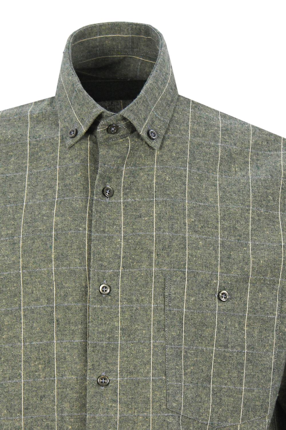 Vinter herrtjock varm långärmad rutig skjorta manlig business casual fleecefodrad mjuk flanellskjorta från varetta turkey