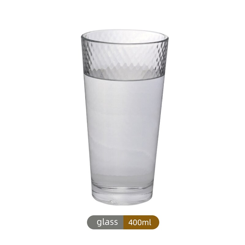 Coffee Glasses Glasses Tea and Milk Cups Drinking Glasses Family Glasses: 400ml