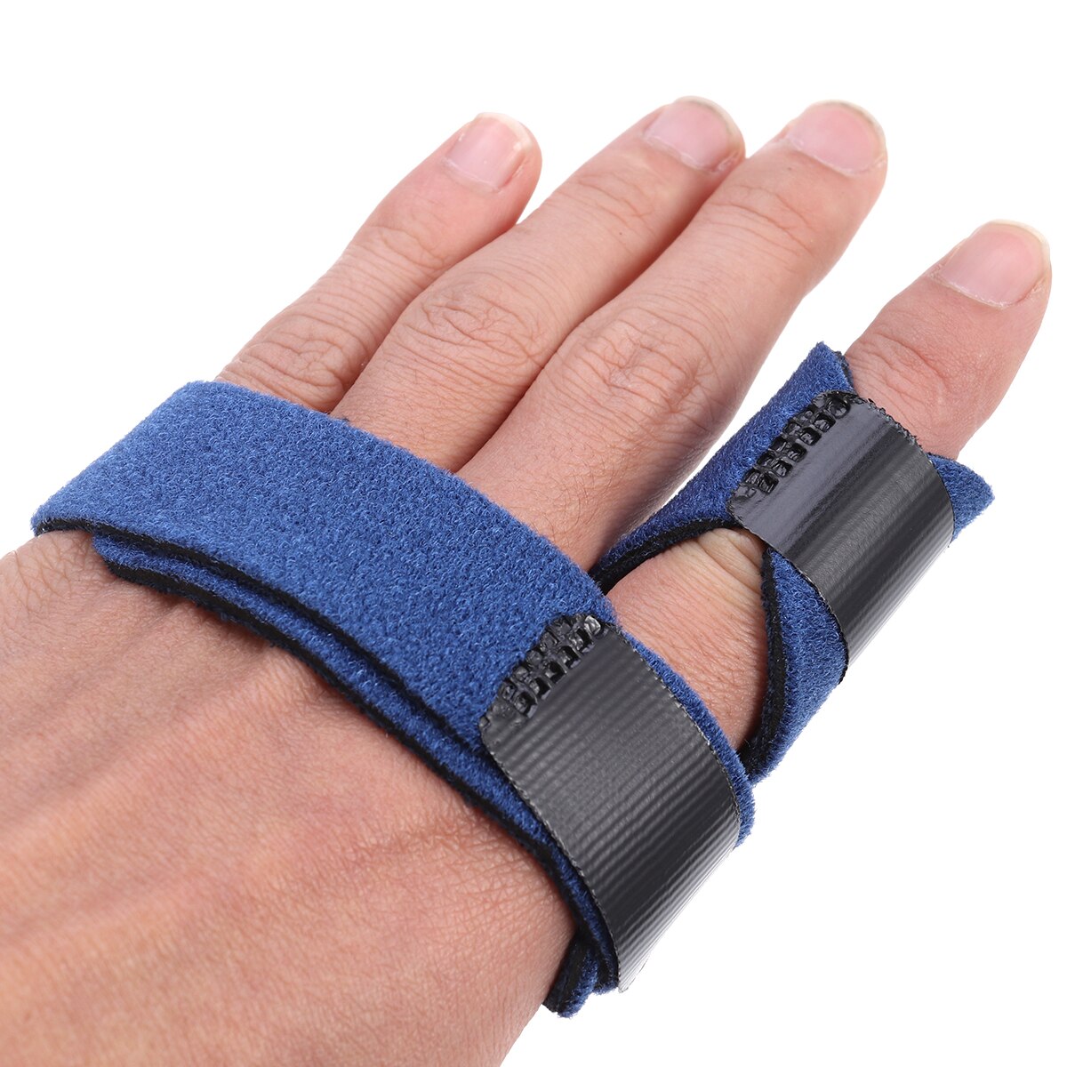 Finger Support Brace Splint Adjustable Finger Fracture Joint Splint Protector for Alleviating Finger Locking Popping