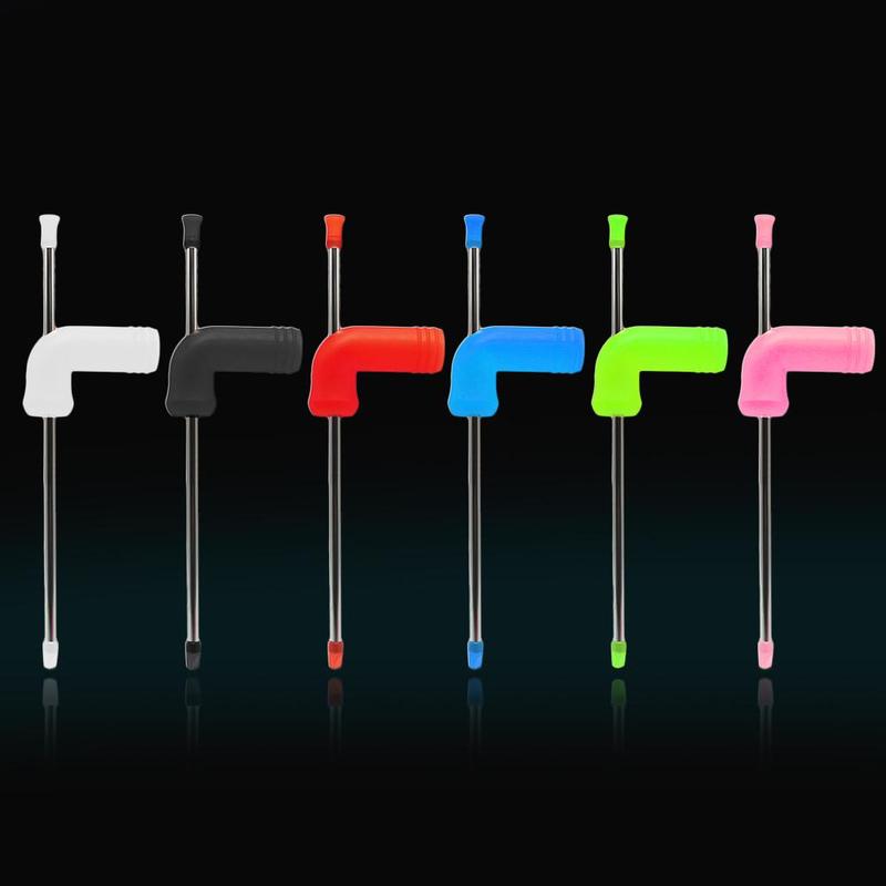 1PC Beer Snorkel Straw Beer Funnel Double Snorkel Drinking Beer Bar Tools Festivals Party Dispenser