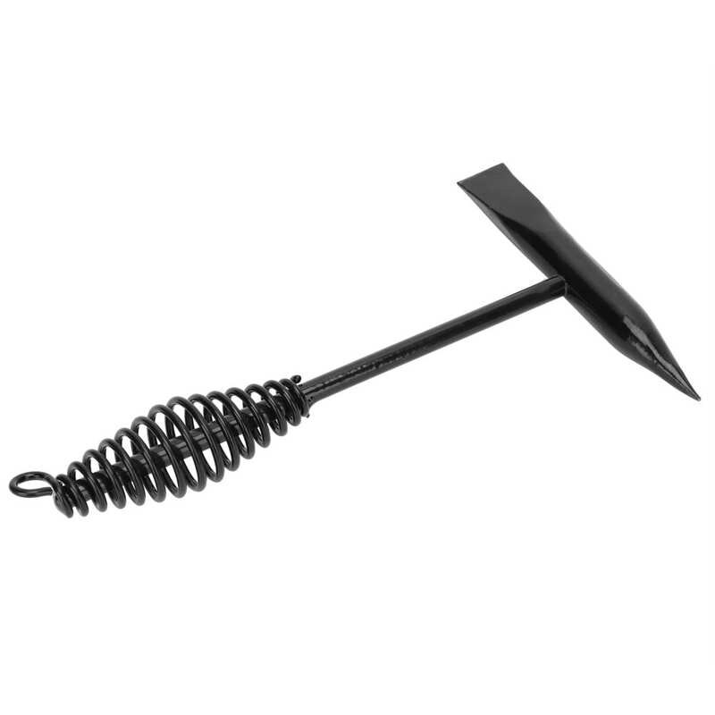 2pcs Welders Chipping Hammer 250mm Stainless Steel Hammer Spring Handle Weld Slag Spatter Removal Tool