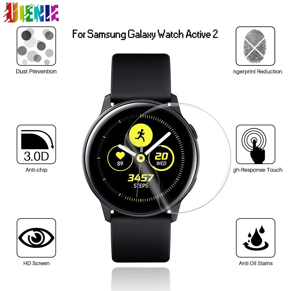 Hd Beschermende Film Voor Samsung Galaxy Horloge Actieve 2 40Mm 44Mm Screen Protector Voor Galaxy Actieve 2 Anti-Kras Hd Film