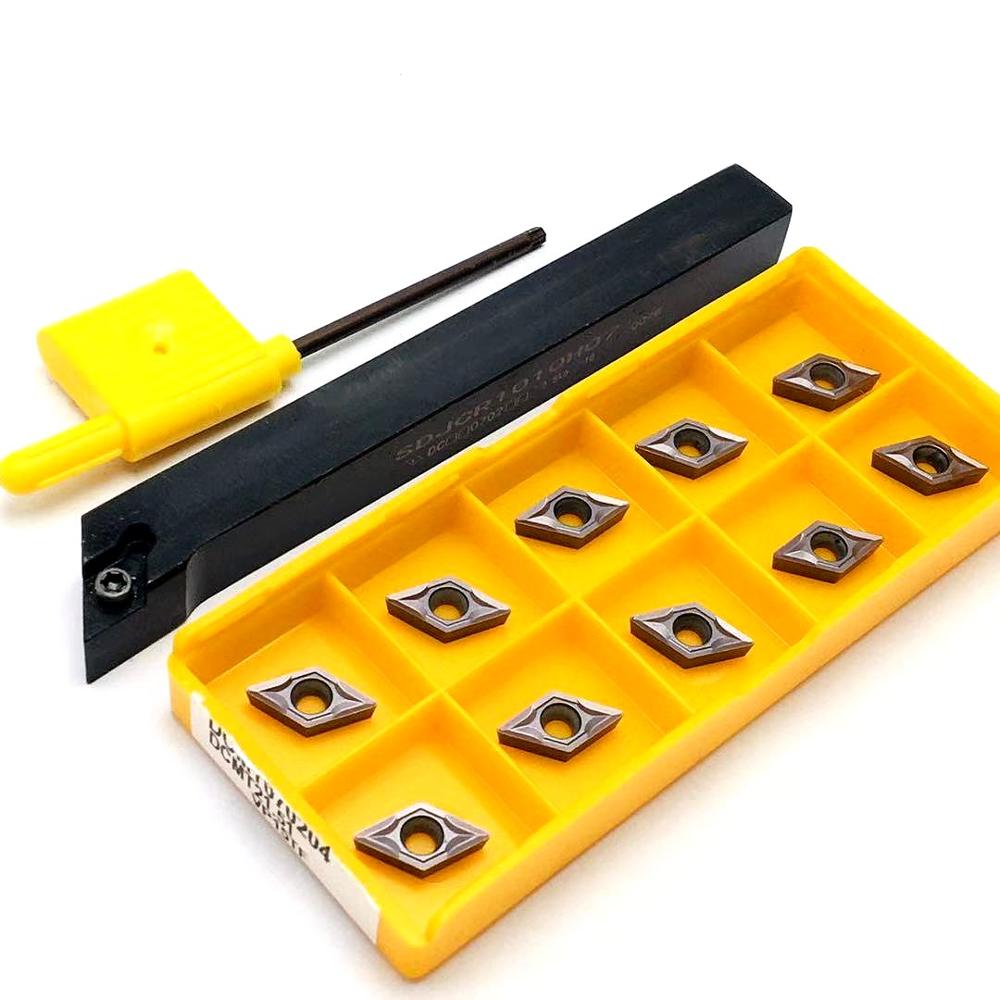 Barre Porte-Outil Tournage Externe SDJCR CNC – Inserts DCMT – Qualité Pro HRC42-46