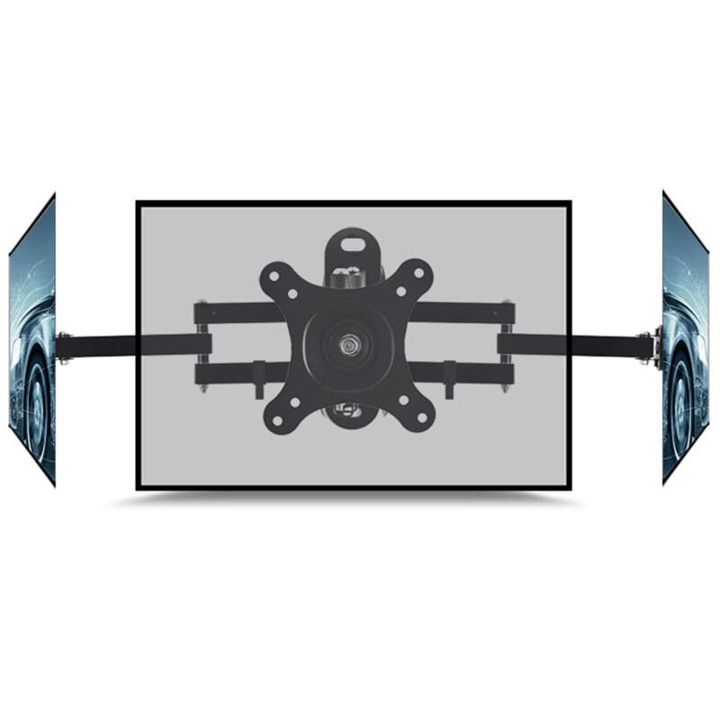 Universal Retractable TV Rack Wall Mount Bracket 17 To 32 Inch LCD Monitor TV Stand TV Holder LCD TV Stand Expansion Bracket