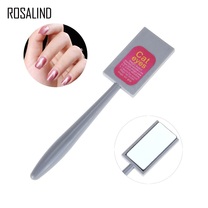 Rosalind 1 Pc Cat Eye 3D Magneet Stok Nail Art Gel Nagellak Tekening Magical Manicure Tool Magnetische Stok Nodig uv Led Lamp