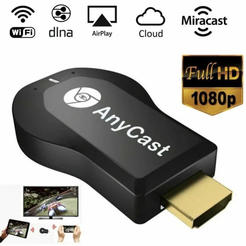 M9 Plus Wireless WiFi Display 4K 1080P HDMI-compatible TV Dongle Receiver for DLNA Airplay Miracast for AnyCast for IOS