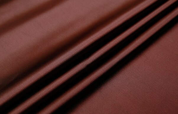 75cm Plain Satin Plain Fabric Brocade Fabrics Rayon Material for Sewing Needlework Material for DIY: Coffee