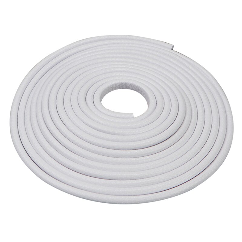 5M Scratch Protetor de Borda Da Porta Do Carro Universal Guarda Guarnição Da Porta do Automóvel Adesivos Decoração Do Carro Tira de Vedação Vedação Da Porta: WHITE