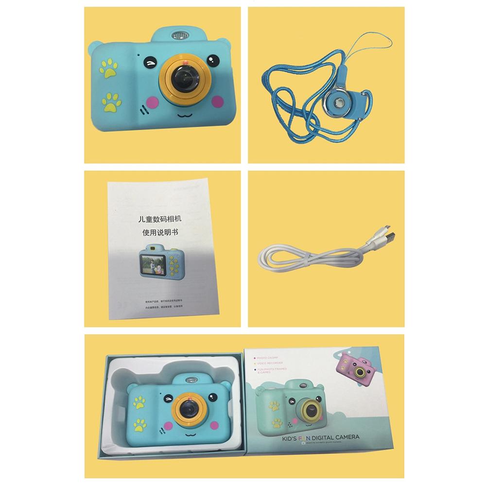 C3 24MP 2.4 "Full Mini Kinderen Digitale Hd Kids Camera Waterdichte Camera Leuke Cartoon Camera Fotografie Voor Kids video Speelgoed