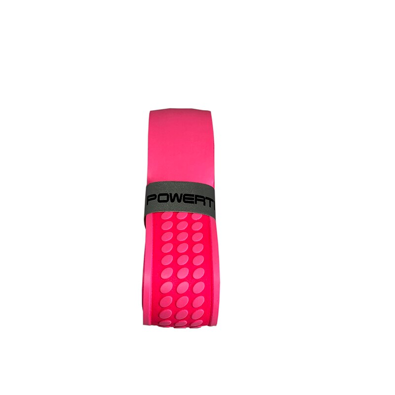 1Pc Retail Tennis racket handle grip tennis racket grip thick racquet sweatband grip pressure point badminton racket grip 1.80mm: pink