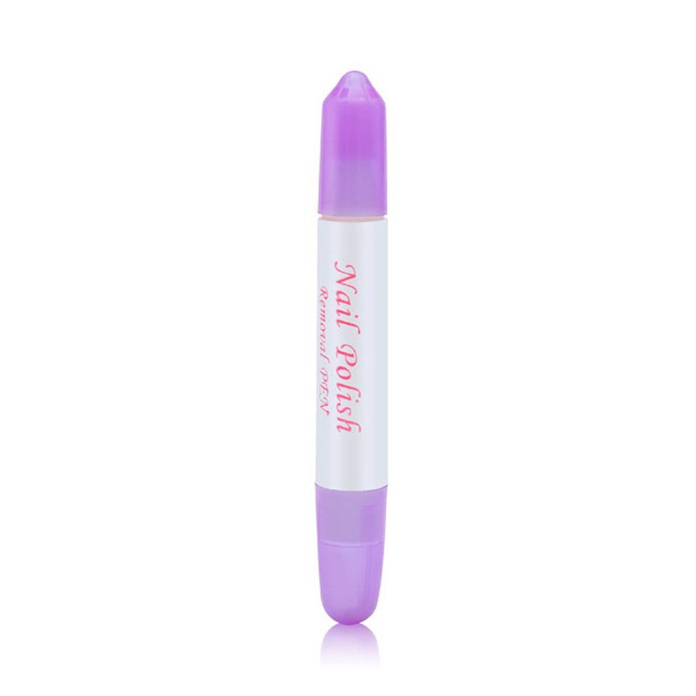 Nail Art Polish Remover Pen Corrector Cleaner Correct Tool Manicure Mistakes Tool Nail Art Equipment: violet