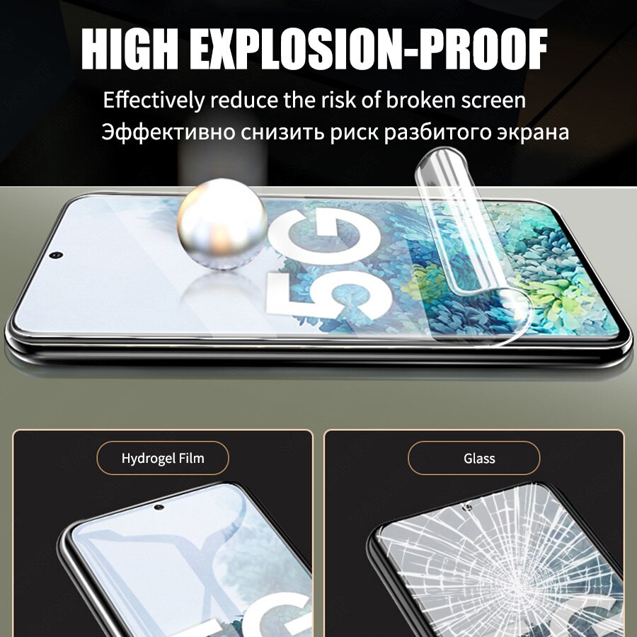 Protector de pantalla para OPPO AX7 A8 A31 Reno2 Z, película protectora de hidrogel para OPPO AX7 RenoZ Reno 2Z 2F, sin vidrio
