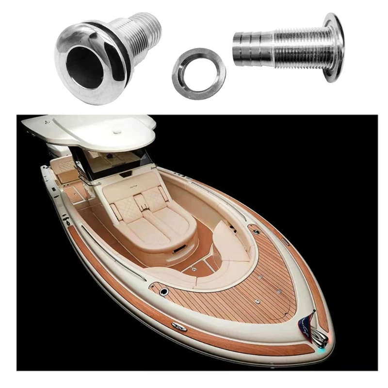 Évent vidange marin pour bateau, Port sortie d'eau Yacht, évent vidange cale, raccord à travers coque en acier