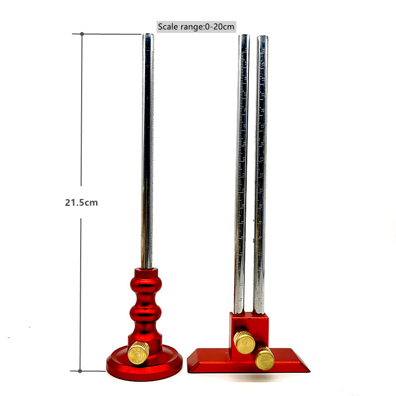 Woodworking Double Head Parallel Marking Ruler Dovetail Marker Gauge Guide Making Jig Linear Drawing Mortise Scriber