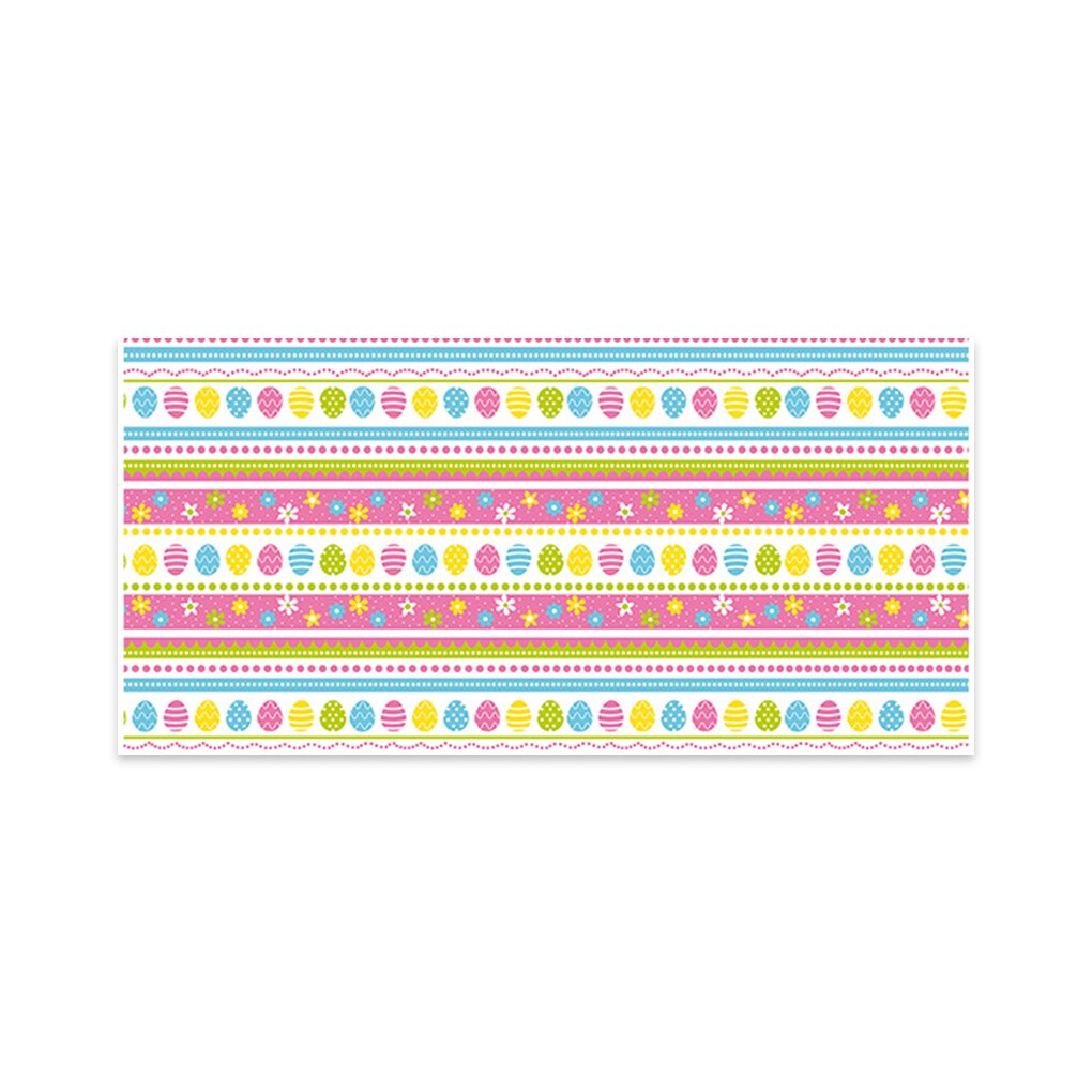 Easter Tablecloth Portable Single-Use Printing Table Cloth Banquet Dining Picnic Tablecover Desktop Party Supplies: 03