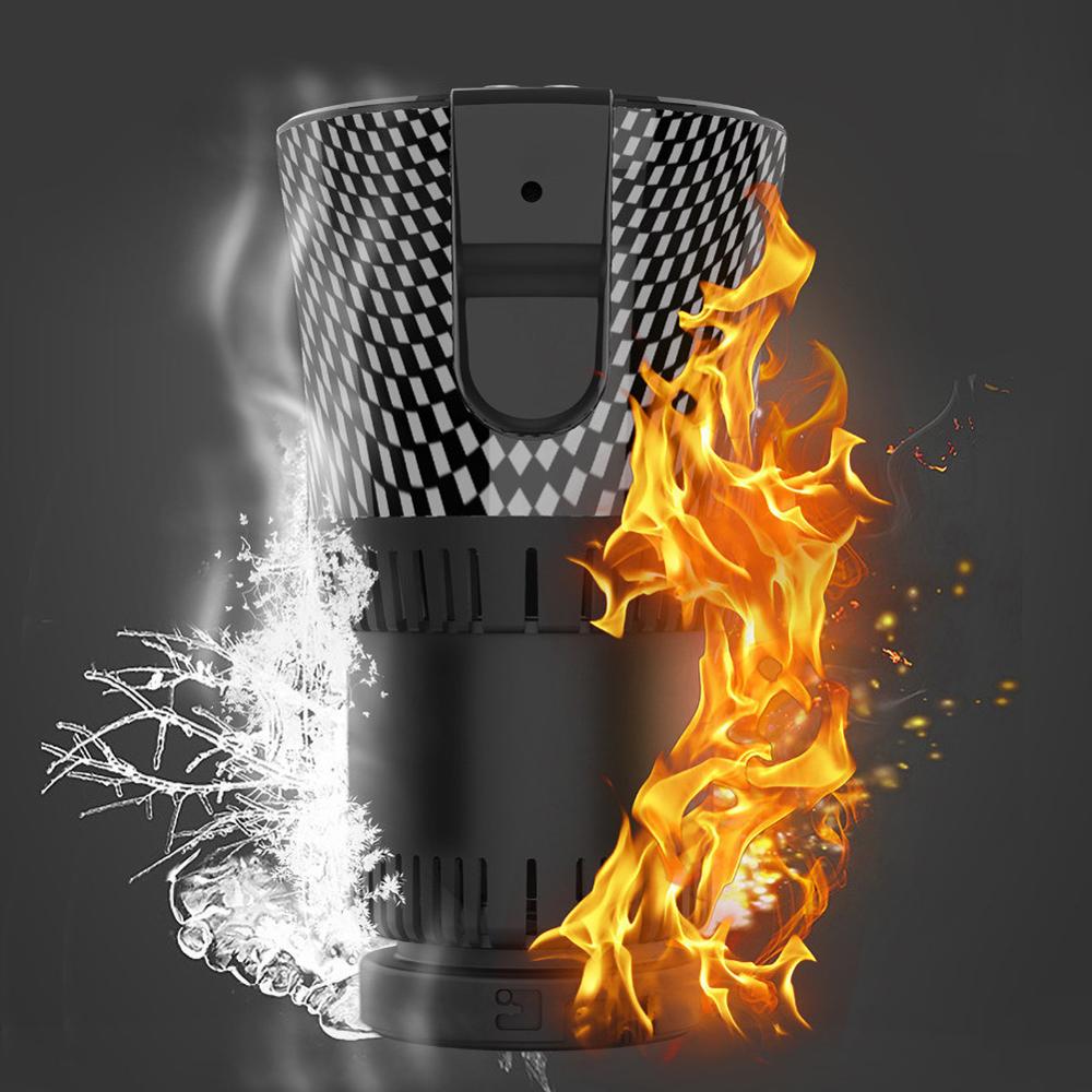 12V Auto Koeling Cup Smart Elektrische Drank Koeling Verwarming Cup Bekerhouder Warmer Koeler