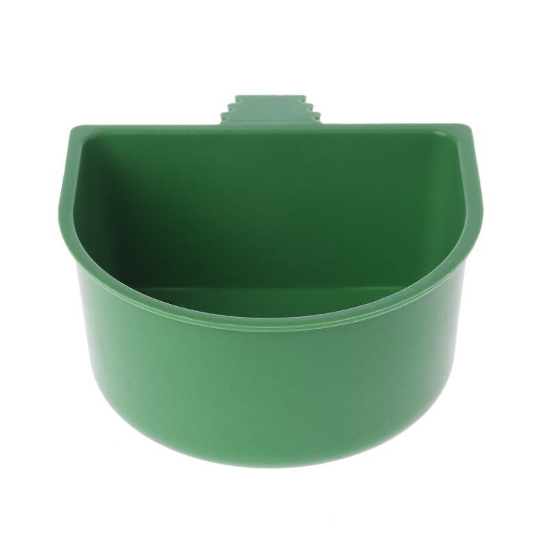 Plastic papegaaienvoederbak voerbak duiven vogelkooi zandbak voerbak