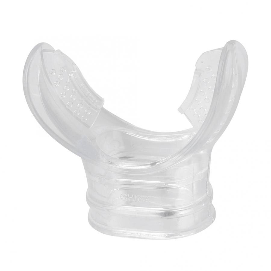 Diving Scuba Bite Mouthpiece PVC Disposable Silicone White Transparent Underwater Standard Bites Mouthpiece