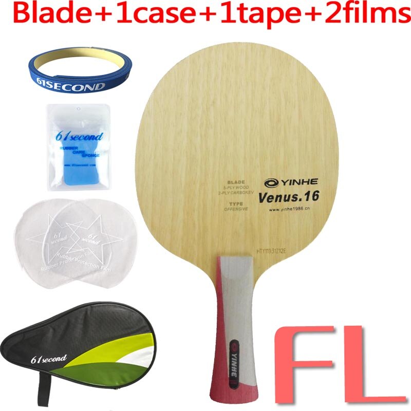 Milky Way Galaxy YINHE Venus.16 V-16 V16 V 16 table tennis pingpong blade: FL with HM case