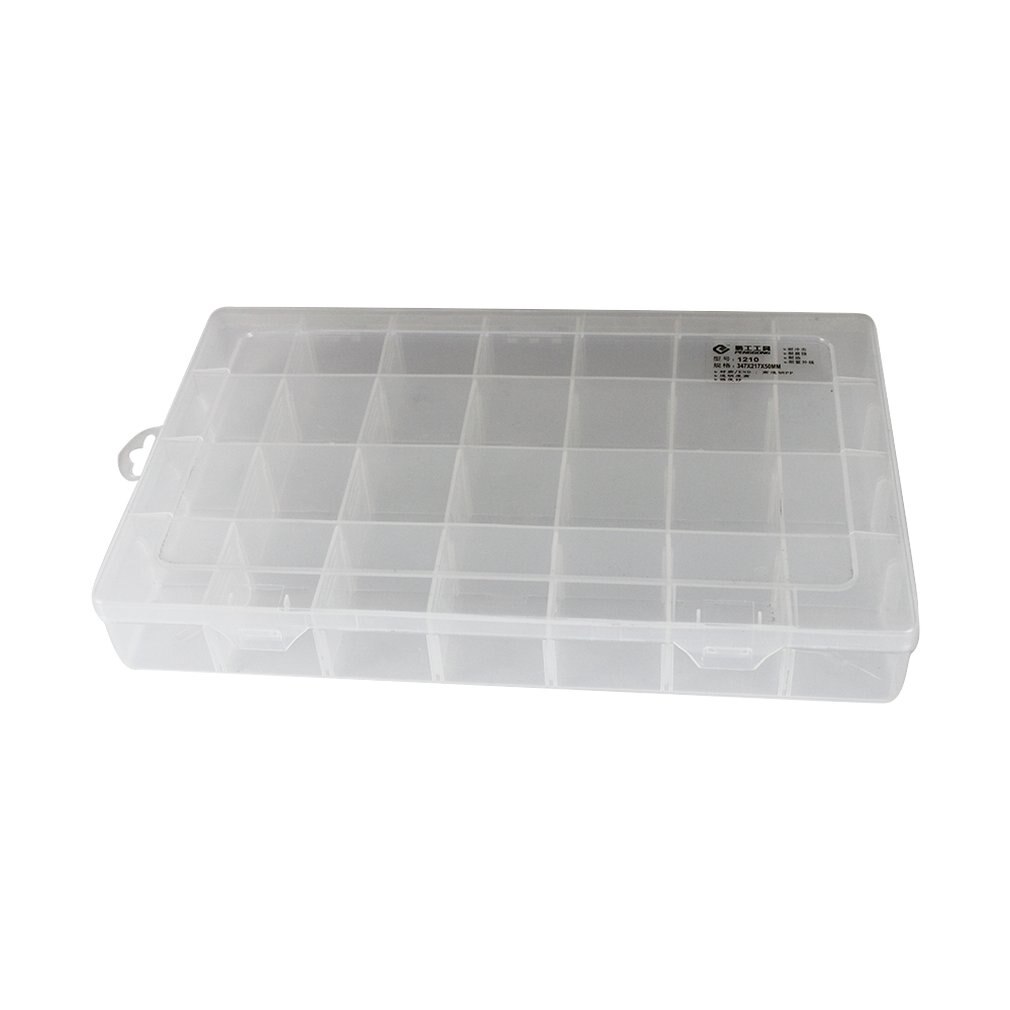 1210 Plastic Tool Box Transparent Toolbox Electronic Components Screw Storage Box Electronic Plastic Parts Tool Boxes
