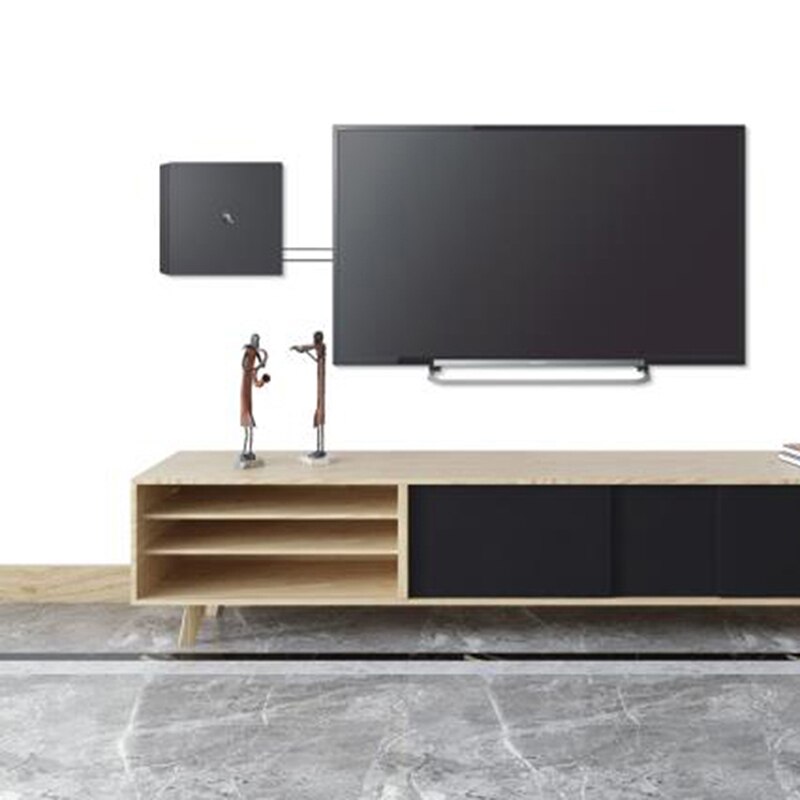 Muurbeugel muurbevestiging + schroevenset voor playstation 4 ps4 slim pro gameconsole