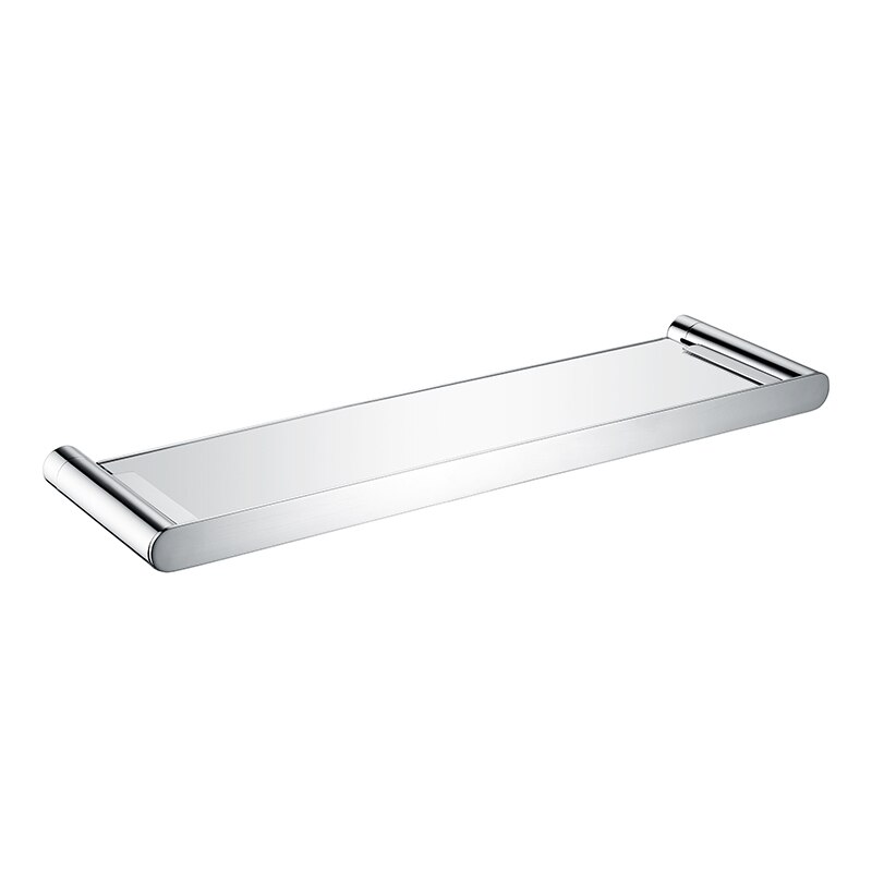Modern Bathroom Accessories Chrome Finish Toilet Paper Rack Towel Bar Shelf Glass Holder Wall Mount Hook Bathroom Hardware Set