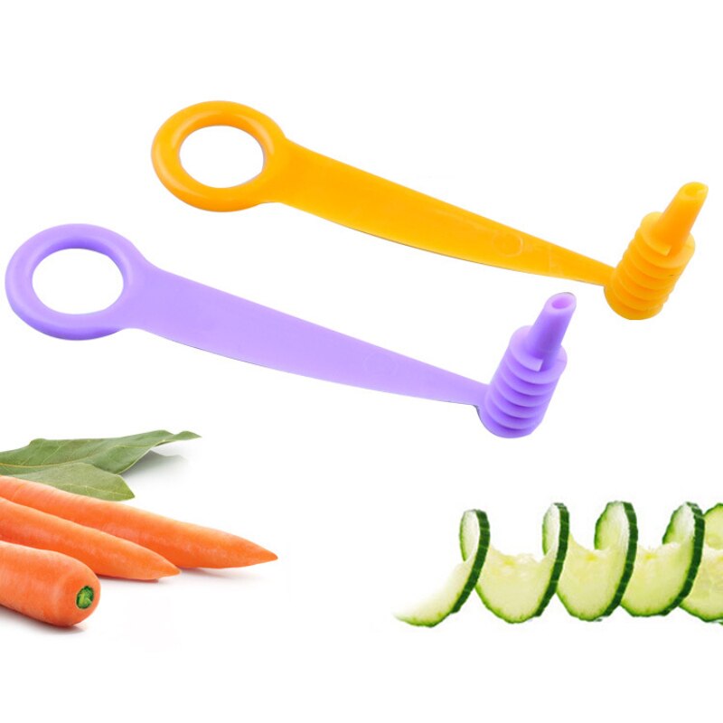 Handleiding Spiraal Schroef Slicer Groente Fruit Multifunctionele Spiraal Slicer Aardappel Snijden Cut Frietjes Keuken Accessoires