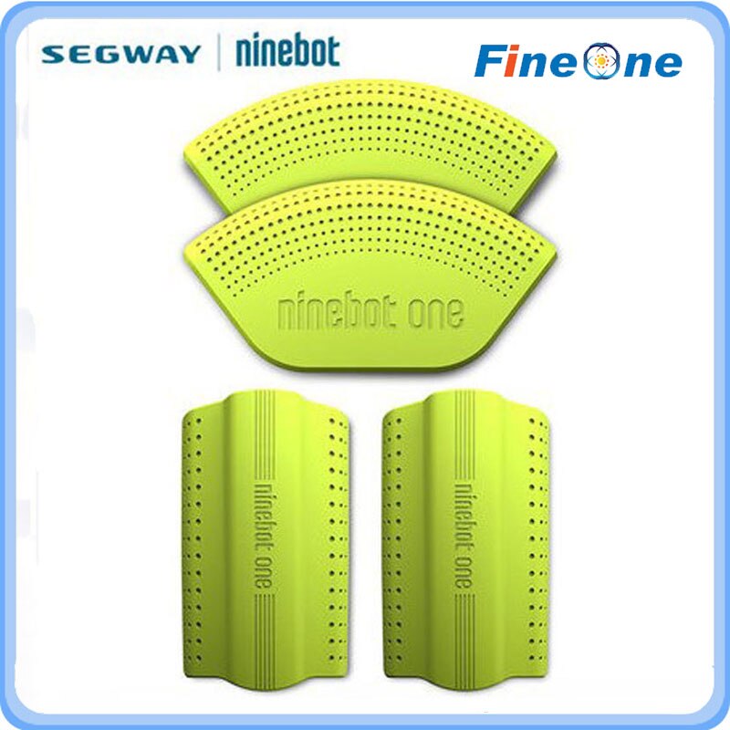 For Ninebot ONE A1/S1/S2 Scooter Protective Gear Protection Cover Kit Trainning Learning Wheels DIY Handle Pulling Rod Accessory: Cover Green
