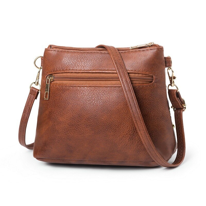 Hollow Out Vrouwen Tas Handtas Vintage Messenger Schoudertas Pu Lederen Crossbody Tassen Voor Vrouwen Bolsa Feminina