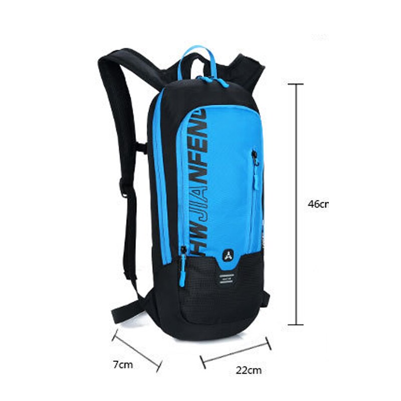 6L Waterproof Outdoor Backpack,Men's Mountain Bike Bicycle Bag,Cycling Hiking Camping Running Hydration Rucksack with Water Bag
