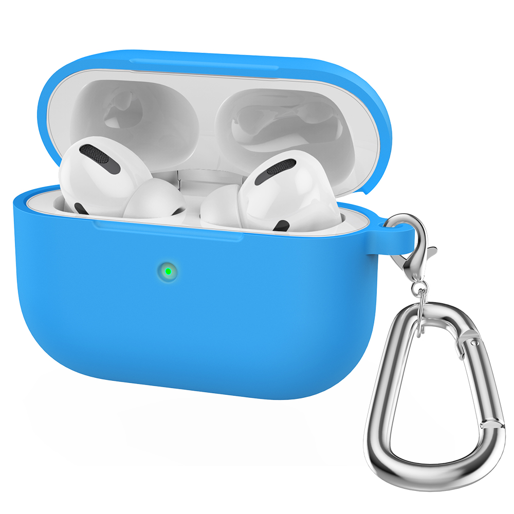 Silicone Cases For Airpods Pro Case Wireless Bluetooth for apple airpods pro 1st generation Cover Earphone Case For Air Pods Pro: WHEAT