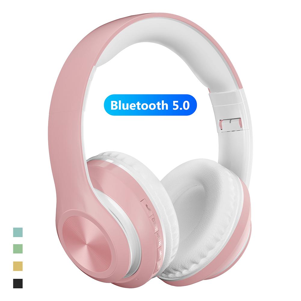 P68 Bluetooth 5.0 pliable Rechargeable casque sans fil HiFi son casque