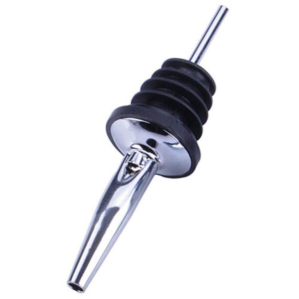 Stainless Steel Liquor Spirit Pourer Flow Wine Bottle Pour Spout Stopper Barware