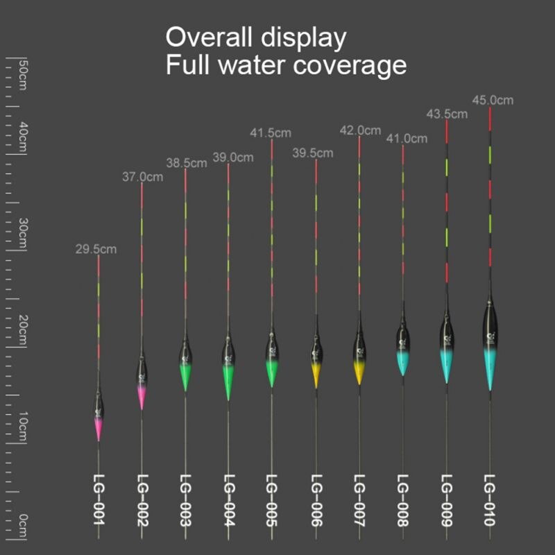 Day Night Fishing Float Waterproof Cool Light Electronic Floats Luminous Buoy Outdoor Fish Supply