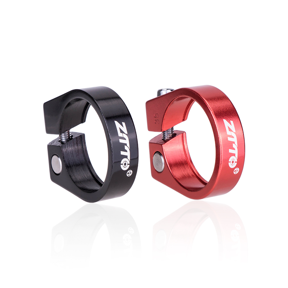 ZTTO-abrazadera para tija de sillín de bicicleta, 28,6/31,8/34,9mm, Clip para tubo de sillín de bicicleta de montaña y carretera, abrazadera para tubo de asiento de liberación rápida