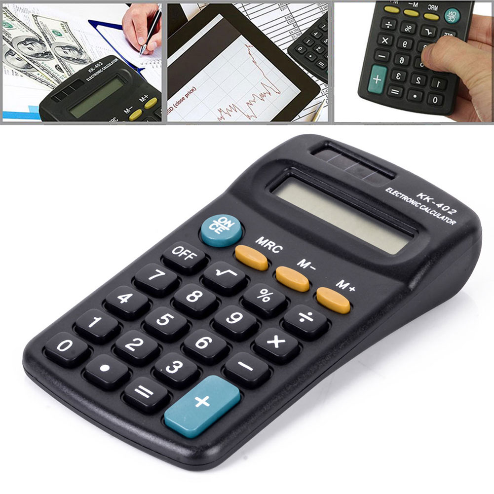 Handheld Student's Scientific Calculator Mini Portable Pocket 8 Digits Electronic Study Calculator Student School Supply
