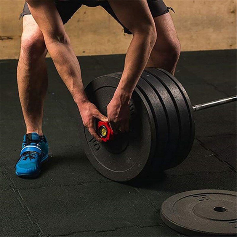 2pc 25mm Exercise Weight Gym Fitness Clamps Lock Dumbbell Spring Collars Weightlifting Tool Barbell Attachment