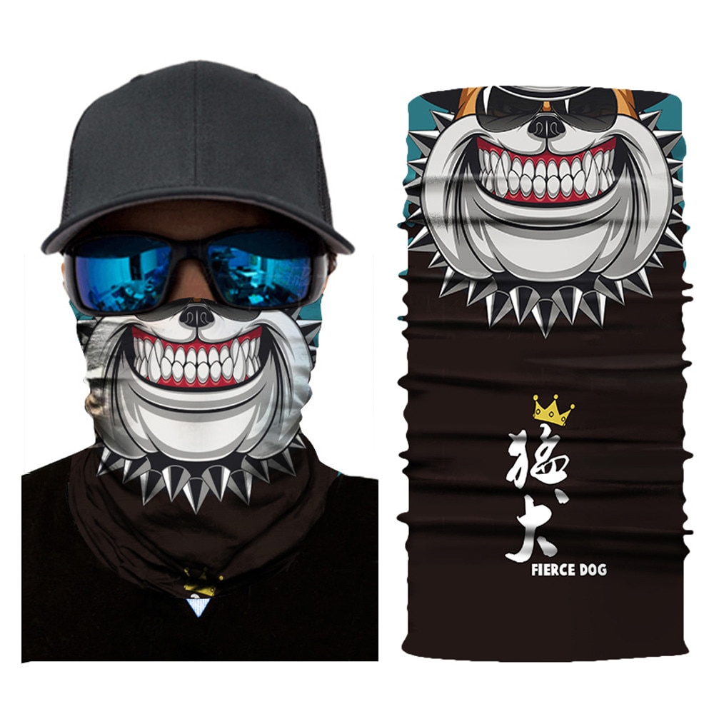 Cache-visage lavable et réutilisable pour moto, protection complète pour le cou, le cyclisme, le cyclisme, le Ski
